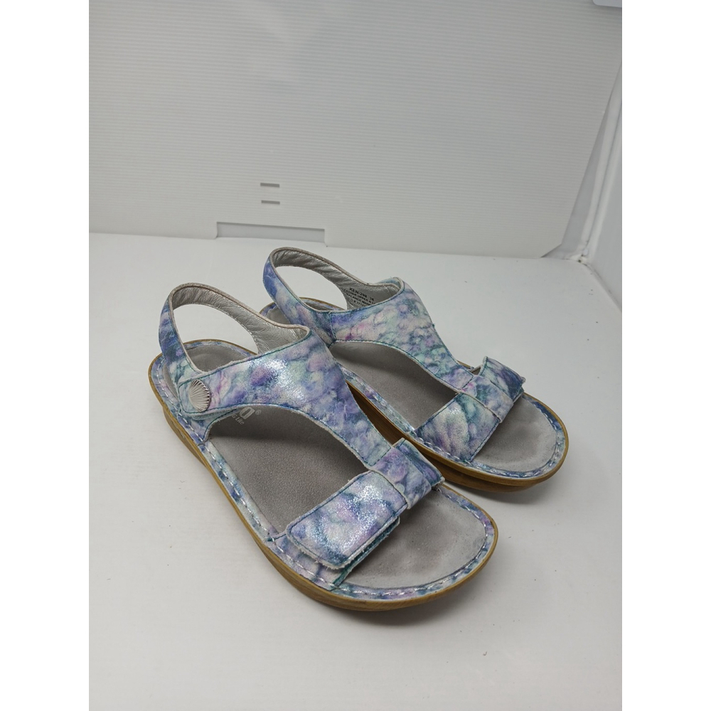 Alegria Kendra Leather Sandals with Adjustable Straps - Womens size 38 KEN-298